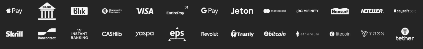 W Casino payment methods